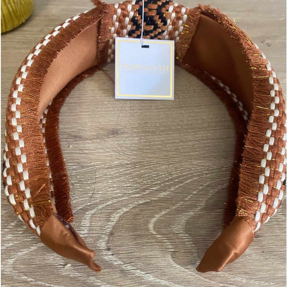 NWT Rust Shiraleah Rust Knotted Headband - Picture 3 of 4